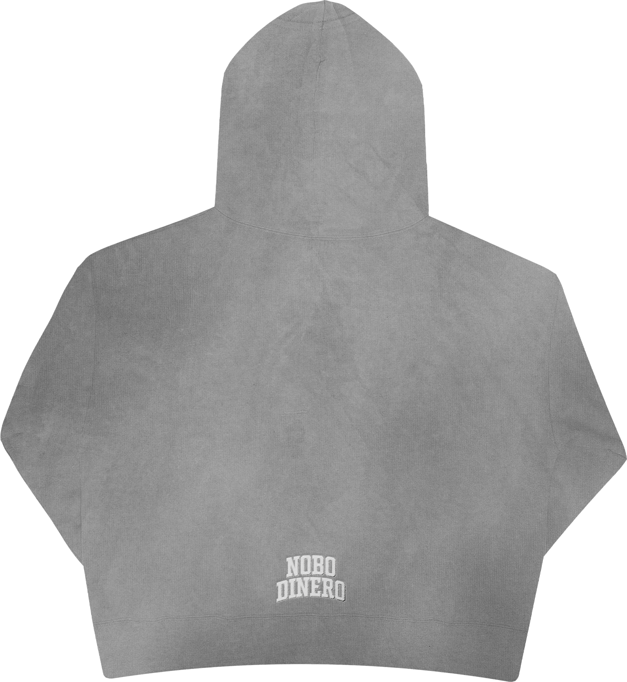 “BORN HUSTLE DIE” Hoodie grey washed