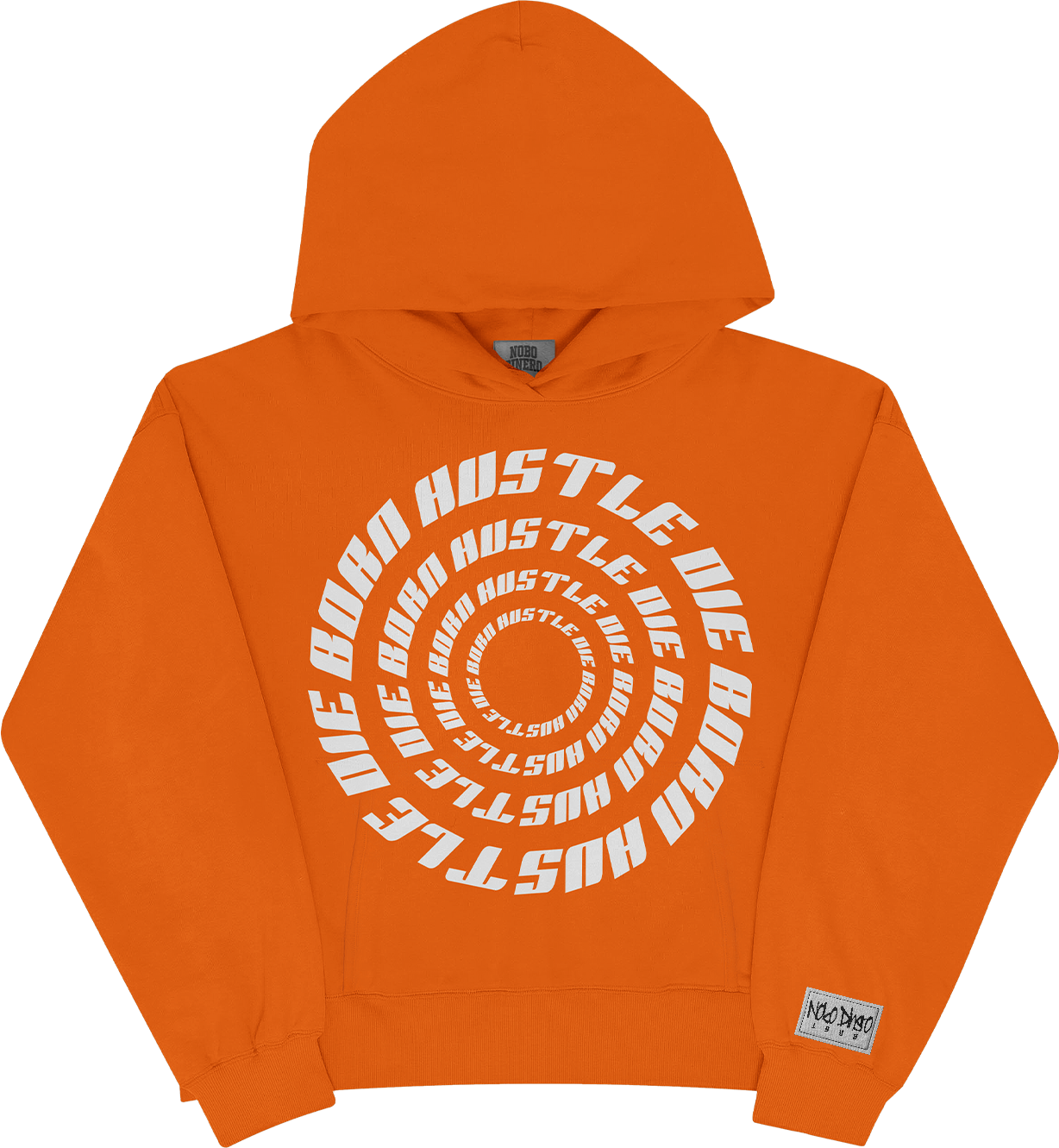 Orange Hoodie